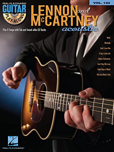 9781423492733: Guitar Play-Along Volume 123 Lennon & Mccartney Acoustic Gtr Book/Cd (Hal Leonard Guitar Play-Along)