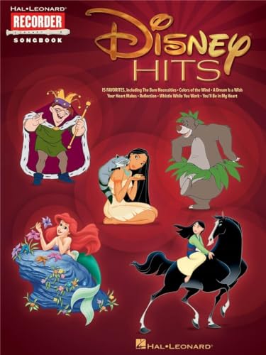 Imagen de archivo de Disney Hits: Hal Leonard Recorder Songbook a la venta por Revaluation Books