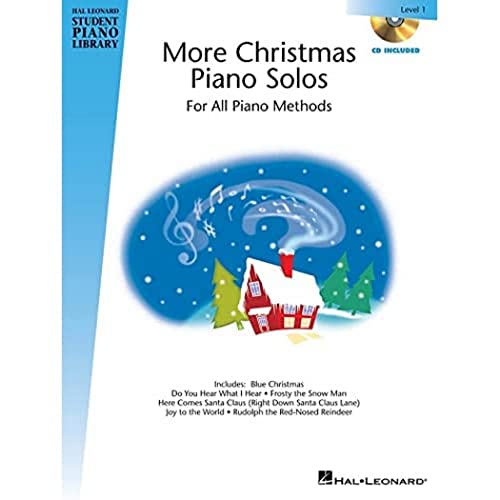 9781423493266: More Christmas Piano Solos - Level 1: Hal Leonard Student Piano Library
