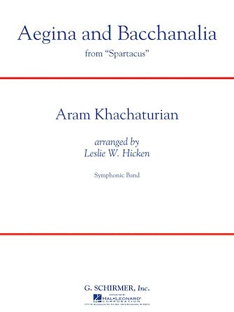 9781423494591: Aegina and Bacchanalia (from Spartacus) - SCORE