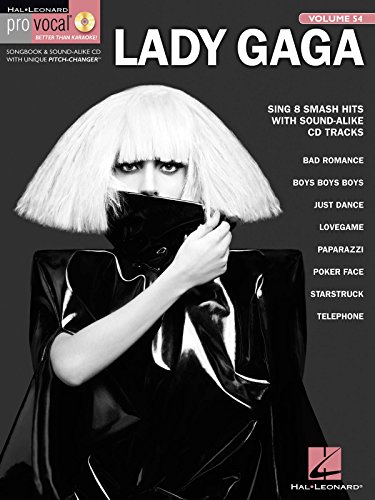 Beispielbild fr Lady Gaga: Pro Vocal Women's Edition Volume 54 zum Verkauf von Half Price Books Inc.