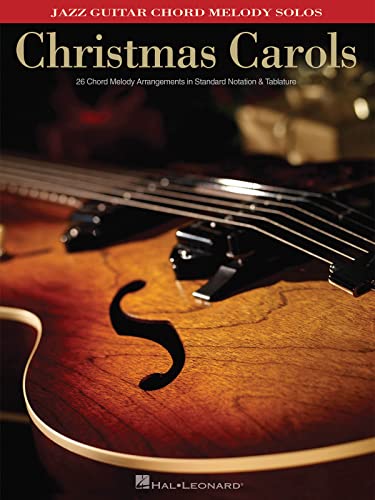 9781423494782: Christmas Carols Jazz Guitar Meolody Chord Solos With Tab Book