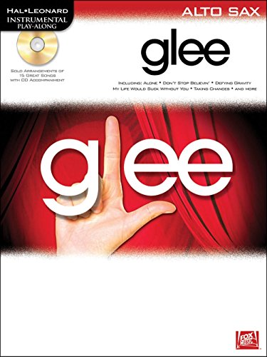 9781423495031: Glee saxophone +cd: Glee (Alto Saxophone) (Instrumental Play Along)