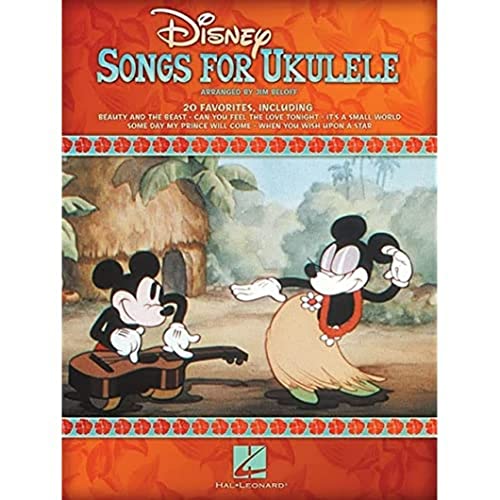 Beispielbild fr Disney Songs For Ukulele Book: 20 Favorite Songs zum Verkauf von HALCYON BOOKS