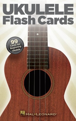 9781423498636: Ukulele flash cards-99 cards for beginning ukulele ukulele