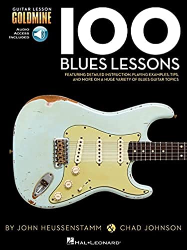 9781423498780: 100 Blues Lessons: Guitar Lesson Goldmine Series