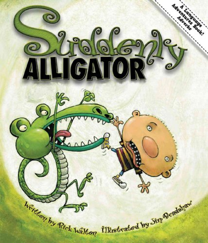 Beispielbild fr Suddenly Alligator: An Adventure in Adverbs zum Verkauf von ThriftBooks-Atlanta