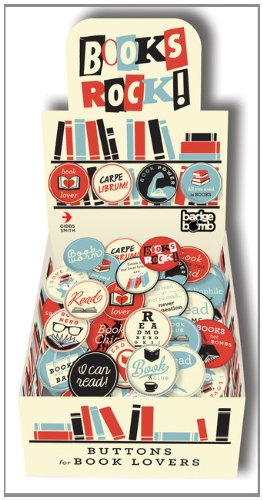 9781423637219: Button Box (BabyLit) - Books Rock! Badge Box: Buttons for Book Lovers (LoveLit)