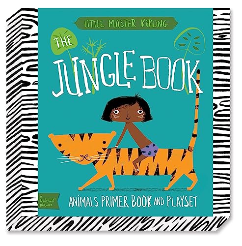 Stock image for The Jungle Book: A BabyLit Animals Primer Board Book and Playset for sale by Bellwetherbooks