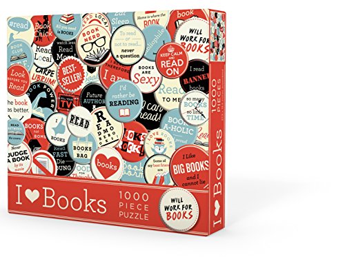 9781423640950: LoveLit Puzzle - I Heart Books: 1,000 Pieces