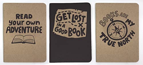 Beispielbild fr Get Lost in a Good Book 3-Pack Noteboo zum Verkauf von Buchpark