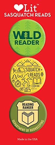 Stock image for Sasquatch Reads 3-Button Assortment (Book & Merchandise) for sale by Grand Eagle Retail