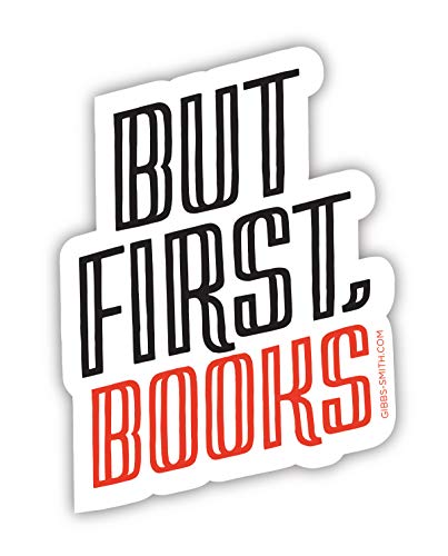 Stock image for But First, Books Sticker (LoveLit) for sale by Fallen Leaf Books