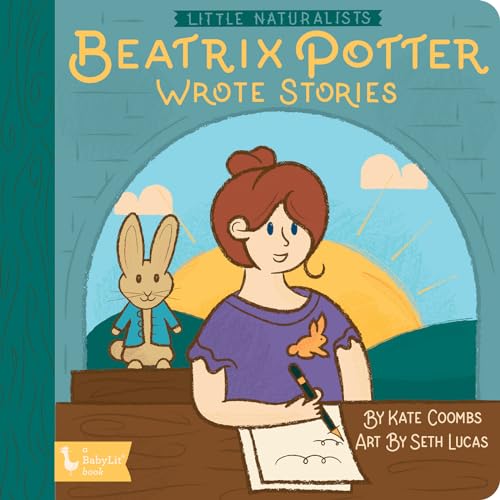 Imagen de archivo de Little Naturalists: Beatrix Potter Wrote Stories (BabyLit) a la venta por ZBK Books