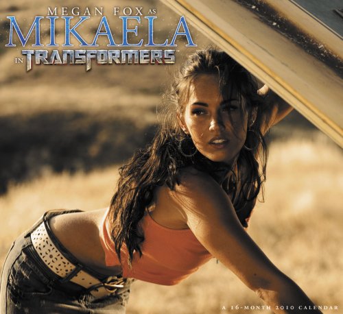 9781423801184: Megan Fox As Mikaela In Transformers 2010 Wall Calendar