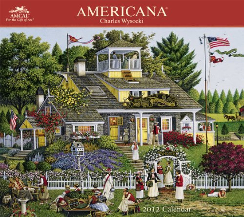 Beispielbild fr 2012 Charles Wysocki Americana Wall Calendar zum Verkauf von Buyback Express