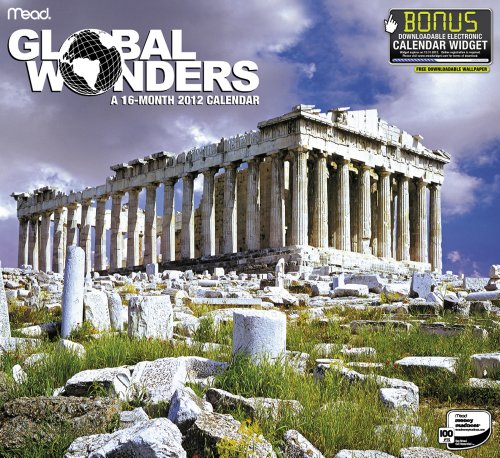 9781423811084: Global Wonders 2012 Calendar: Includes Bonus Downloadable Electronic Calendar Widget