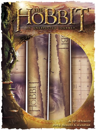 9781423817765: The Hobbit 2013 Scroll Calendar