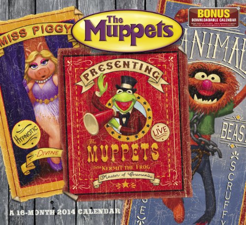 9781423819608: The Muppets 2014 Calendar: Includes Bonus Downloadable Electronic Calendar Widget