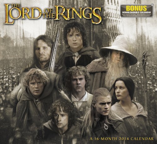 9781423822097: The Lord of the Rings 2014 Calendar