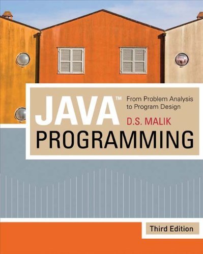 Imagen de archivo de Java Programming : From Problem Analysis to Program Design a la venta por Better World Books