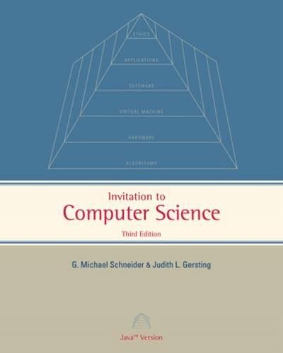 9781423901433: Invitation to Computer Science: Java Version