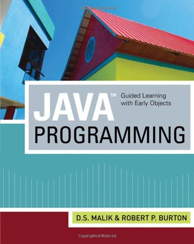 Stock image for Java Programming : Guided Learning with Early Objects for sale by Better World Books