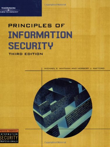 9781423901778: Principles of Information Security