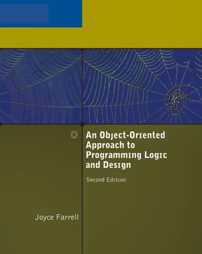 Imagen de archivo de An Object-Oriented Approach to Programming Logic and Design a la venta por HPB-Red