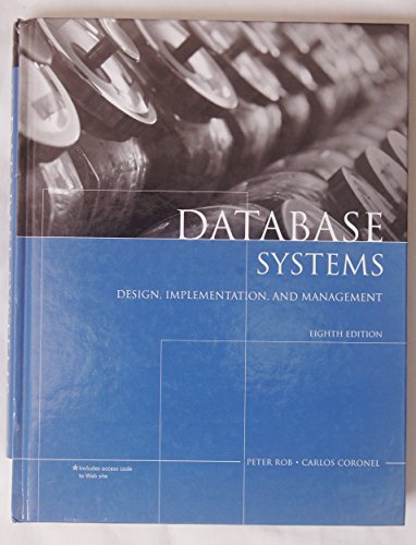 9781423902010: Database Systems: Design, Implementation, and Management