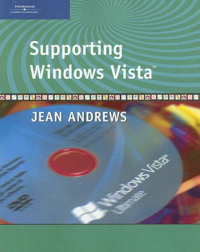 Imagen de archivo de Supporting Windows Vista a la venta por BookHolders
