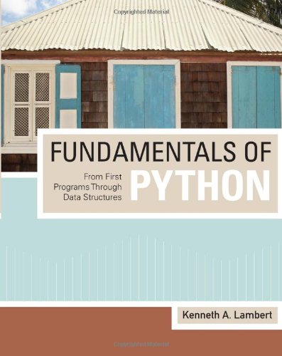 9781423902188: Fundamentals of Python: From First Programs through Data Structures