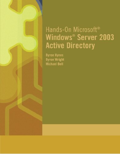 Beispielbild fr Hands-On Microsoft Windows Server 2003 Active Directory zum Verkauf von HPB-Red