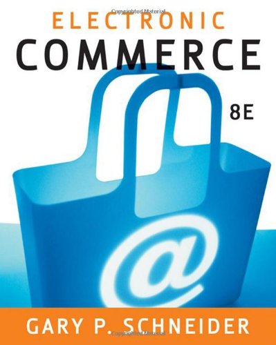 Beispielbild fr Electronic Commerce zum Verkauf von medimops
