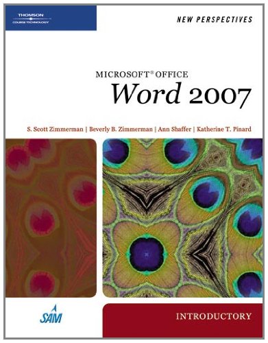 Stock image for New Perspectives on Microsoft Office Word 2007, Introductory (New Perspectives (Thomson Course Technology)) for sale by Ergodebooks