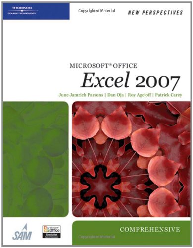 Imagen de archivo de New Perspectives on Microsoft Office Excel 2007, Comprehensive a la venta por Better World Books