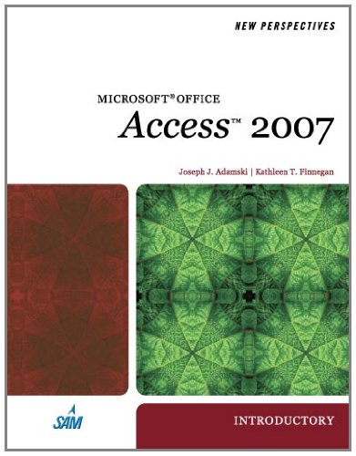 Beispielbild fr New Perspectives on Microsoft Office Access 2007, Introductory (Available Titles Skills Assessment Manager (SAM) - Office 2007) zum Verkauf von SecondSale