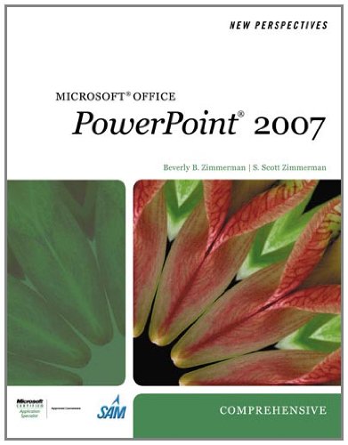 Stock image for New Perspectives on Microsoft Office PowerPoint 2007, Comprehensive (Available Titles Skills Assessment Manager (SAM) - Office 2007) for sale by SecondSale