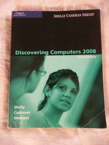 Beispielbild fr Discovering Computers 2008 : A Gateway to Information, Introductory zum Verkauf von Better World Books