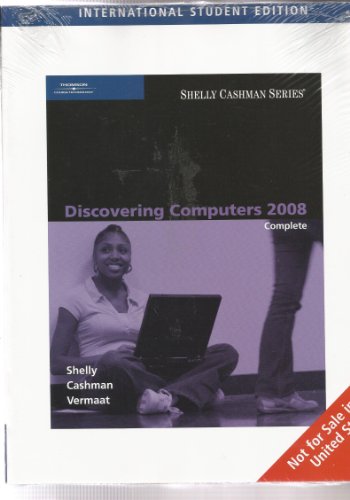 9781423912064: Discovering Computers 2008: Complete, International Edition
