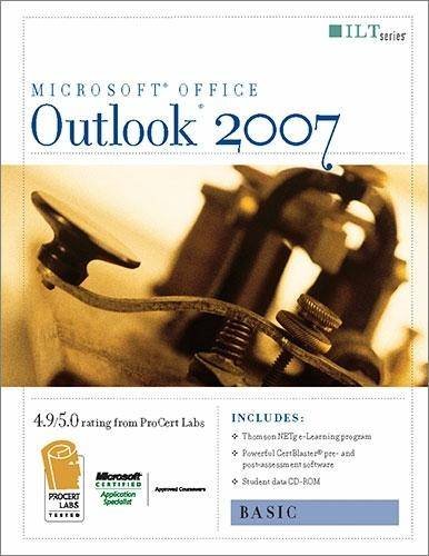9781423918219: Basic (Outlook 2007: CertBlaster and CBT Student Manual with Data)