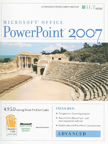 Instructor Edition Powerpoint 12 Advanced, Cb and Cbt (9781423918295) by Axzo Press