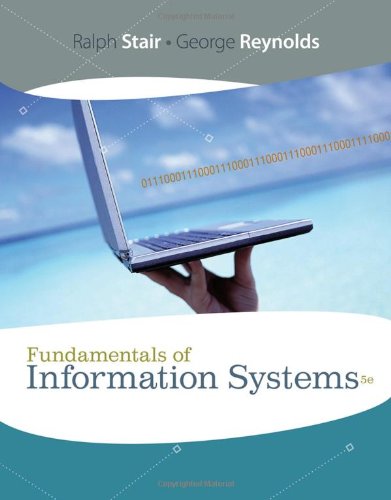 Imagen de archivo de Fundamentals of Information Systems a la venta por Better World Books