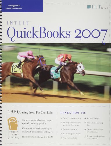 Stock image for Intuit QuickBooks 2007- Student Manual for sale by a2zbooks