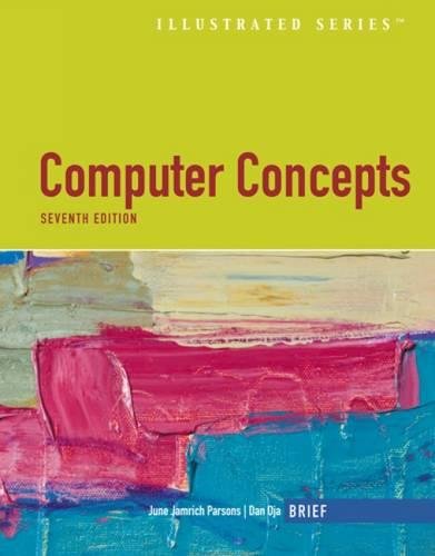Imagen de archivo de Computer Concepts Illustrated Brief a la venta por Better World Books
