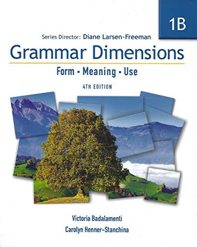 Stock image for Grammar Dimensions 1: Split Text B for sale by ThriftBooks-Dallas