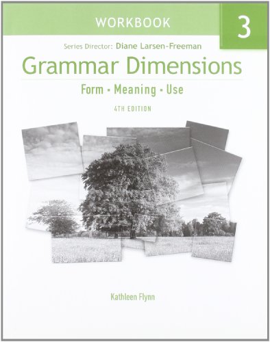 Grammar Dimensions, Vol. 3, 4th Edition (9781424003549) by Kathleen Flynn