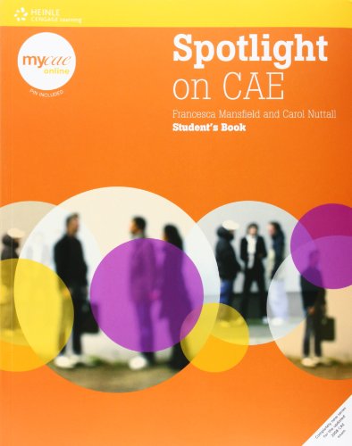 Stock image for Spotlight on CAE: Student's Book + MyCAEOnline pin code for sale by medimops