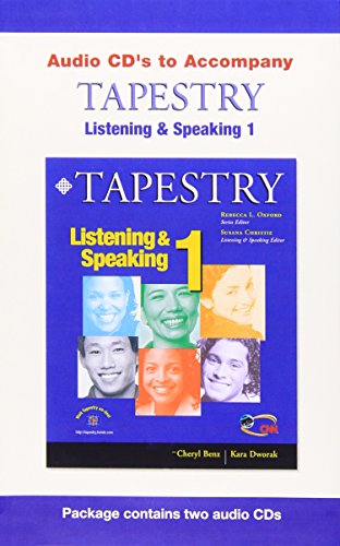 Tapestry Listening & Speaking 1: Audio CDs (2) (9781424018147) by Benz, Cheryl; Dworak, Kara