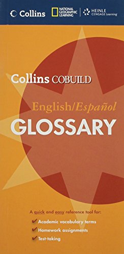 Imagen de archivo de Collins COBUILD English/Espanol Glossary (Collins COBUILD Dictionaries of English) a la venta por SecondSale